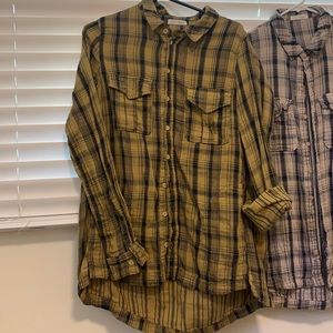 Free people made by CP Shades button down Medium